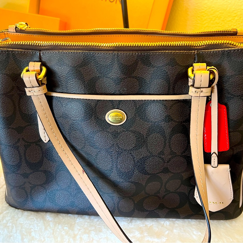 Coach Signature Peyton Carry All Tote bag